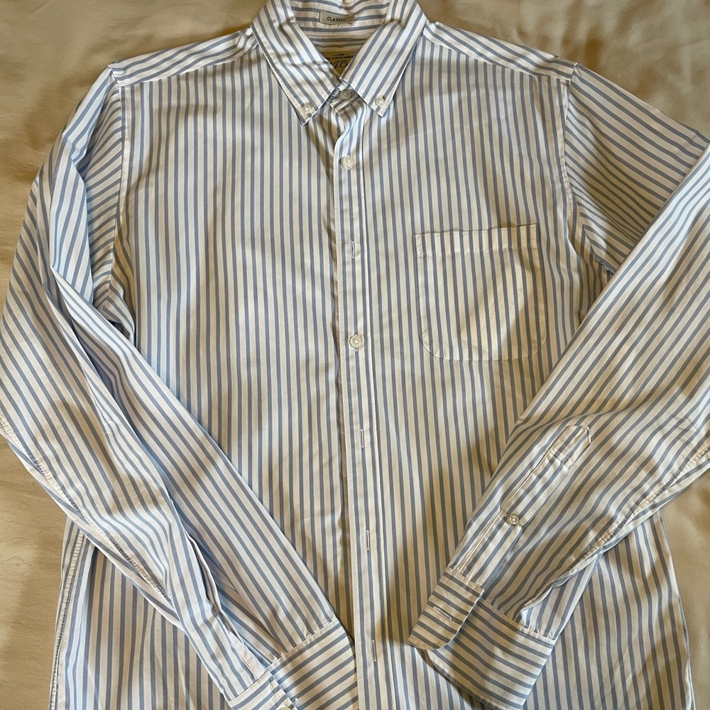 Mens Classic JCrew Dress Shirt